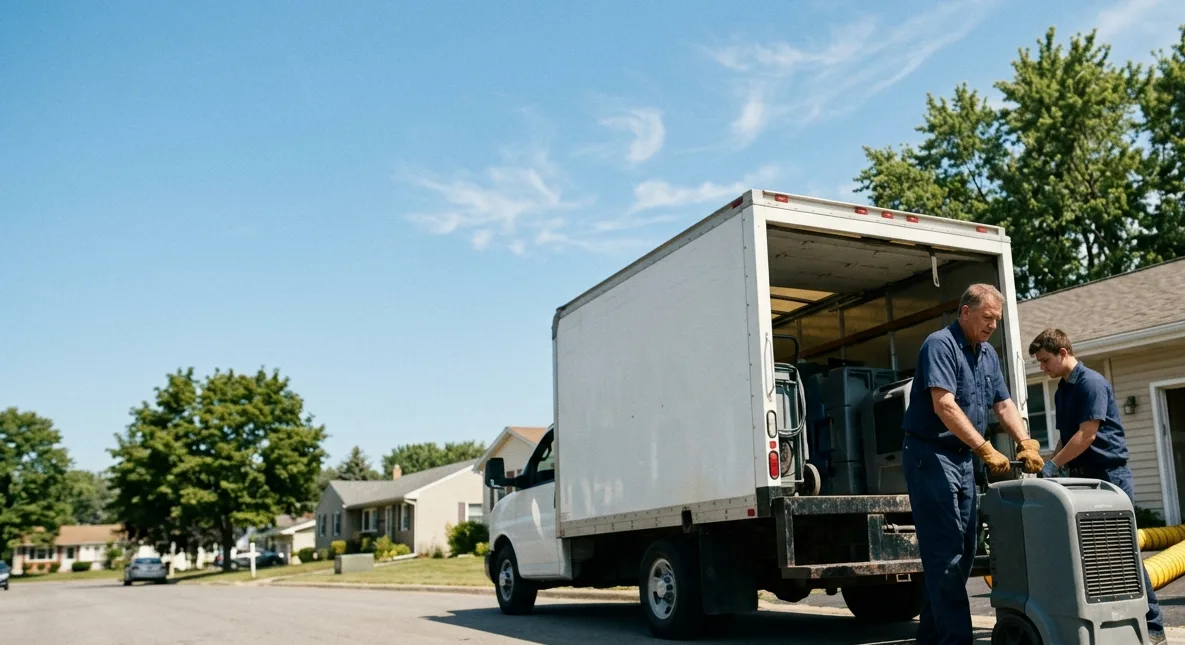 Water Damage Cleanup in Spencerville, OH near me